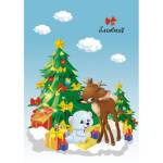 Блокнот А6 48 л. (спираль) Новогодний праздник С0511-131