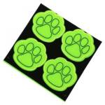 Наклейки светоотражающие deVente Paw 9083209