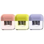 Точилка KEYROAD Jelly Gel 2 отв. ассорти KR973104