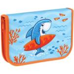Пенал 1 секц. большой 200*130 мм Мульти-Пульти Surf Shark ПK1_44849 доп.секция