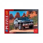 Пазлы 60 эл. А5 Внедорожник в горах 05303
