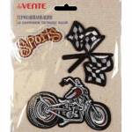 Набор термо аппликаций deVENTE 8002247 Born To Race 3 шт.