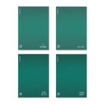 Тетрадь 60 л. В5 (клетка) ErichKrause Symbol зеленый 63415