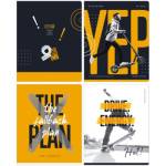 Тетрадь 40 л. (клетка) БиДжи Orange mood Т5ск40 11014