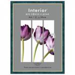 Фоторамка 21x30 Interior Office пласт. малахит со стеклом 585 