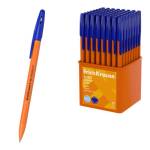 Ручка шариковая EK 0,7 R-301 Stick Orange синий (в стакане 70шт) 63068