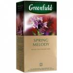 Чай Greenfield Spring Melody черный с мятой 25 пакетиков 0525-10