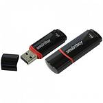 Флэш накопитель 64Gb USB 2.0 Smartbuy Crown Black