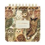 Блокнот 60 л. (спираль) 90х90 мм  Pocket Journal Волшебные совы Fauna 3-649/06 