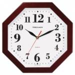 Часы настенные Troyka квадратные бордо рамка 29*29 см 41431416