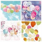 Пакет подарочный deVENTE 9041243 Baloons in the sky (26*32 см)
