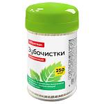 Зубочистки 250 шт. в баночке OfficeClean 379768