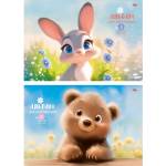 Альбом д\рис. 8 л. Проф-Пресс Милые пушистики офс.обл. 08-7219