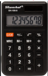 Калькулятор карман. Silwerhof 8 разр. черный SH-100-8/1986165