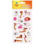 Наклейки гелевые Мульти-Пульти Забавные собаки 10х22 см 19 шт. 40043