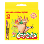 Карандаши восковые 12 цв. Каляка КВКМ12