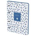 Тетрадь 120 л. А5 на кольцах БиДжи Цветочки картон.обл. ТК5к120_лм_тф 57848
