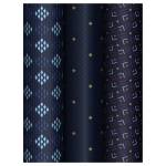 Упаковочная бумага 70х100 лист MESHU Strict pattern MS_62825 ассорти