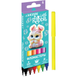 Фломастер 6 цв. deVente Little Rabbit картон. коробка 5080626