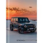 Записная книжка А7 48 л. П-П Черный автомобиль-9 48-8637