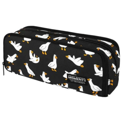 Пенал Brauberg Geese print 2 откидные планки 274610