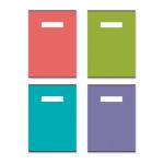 Тетрадь 60 л. В5 (клетка) ErichKrause Unicolor Bright 63417