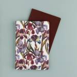 Обложка д/паспорта FLORA Ирисы 3-620/04