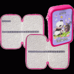 Пенал 2 секц. deVENTE 7012400 Teddy Bear прямоуг. на молнии