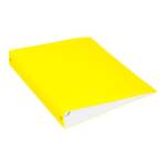 Папка с 4-мя кольцами 40 мм Бюрократ Double Neon DNE0740/4RYEL 1131702