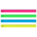 Линейка пластмас. 40 см. СТАММ неон ЛН-31437