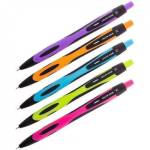 Ручка шариковая Berlingo 0,7 ColorZone СВm_70950 синяя авт.прорезин корпус