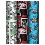 Упаковочная бумага 70х100 лист MESHU Cool boys MS_62809 ассорти