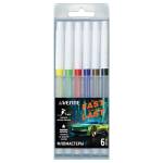 Фломастер 6 цв. deVENTE Fast Or Last 5080522 блистер