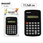 Калькулятор карман. Mazari 8 разр. 115*80 мм М-4958