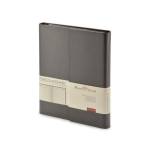 Ежедневник А5 Waltz 3-543/08 с магнит. клапаном темно-серый
