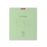 Тетрадь 12 л. (косая частая) ErichKrause Классика зеленый 46464
