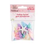 Набор бусин  Hobbius Ассорти  DFM-25 25 г №01морской конек