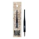 Перо каллиграфическое ArtSpace остроконечное 6 шт. с держателем CN 41184