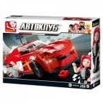 Конструктор SLUBAN Автоклуб Машинка Птица 163 дет. М38-В0633D