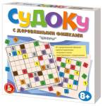 Игра настольная Судоку с деревянными фишками 8+ 04515
