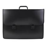 Папка для чертежей и рисунков А3 deVENTE 3073307 2 отд. ремень черная