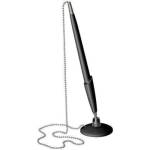 Ручка на подставке OfficeSpace настольная 10487 синяя на цепочке