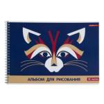 Альбом д\рис. 32 л. (спираль) Академия Енот мел.карт. 11751-EAC 