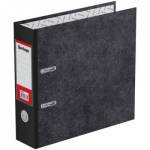 Папка - регистратор А5!!!!!!! 70 мм Berlingo мрамор с карм черная АМ5710