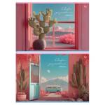 Альбом д\рис. 40 л. БиДжи Pink Style мел.карт. АР4ск40 06395