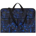 Папка художника А2 Синий на черном ПХ-2996