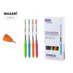 Ручка шарик. 0,7 OMIX JUMBO H-301-3 синяя автомат.