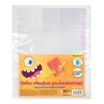 Набор обложек 230х380 10 шт 70мкм ПП универс.с клеев.краем Silwerhof 382173 1843627