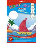 Калька цветная 10 цв.+1 картон декорат. С1631-01