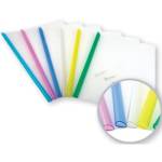 Папка-сшиватель (скрепкошина) А4 LAMARK406 на 30л, 0,16мм, ассорти